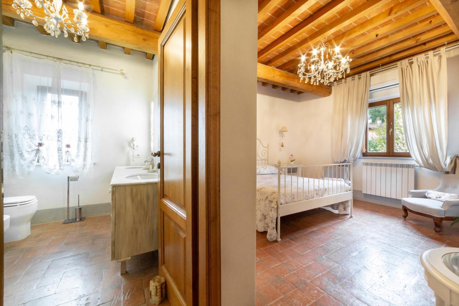 Agriturismo La Valle A Polvereto Tavarnelle Val di Pesa Pokoj fotografie